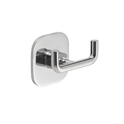 Gancio Appendiabiti Doppio a Parete Teide Accessori Bagno Gedy Color: Cromato