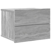 Comodino | Armadio da Notte | Mobiletto da notte Grigio Sonoma 40x30x30 cm in Legno Multistrato
