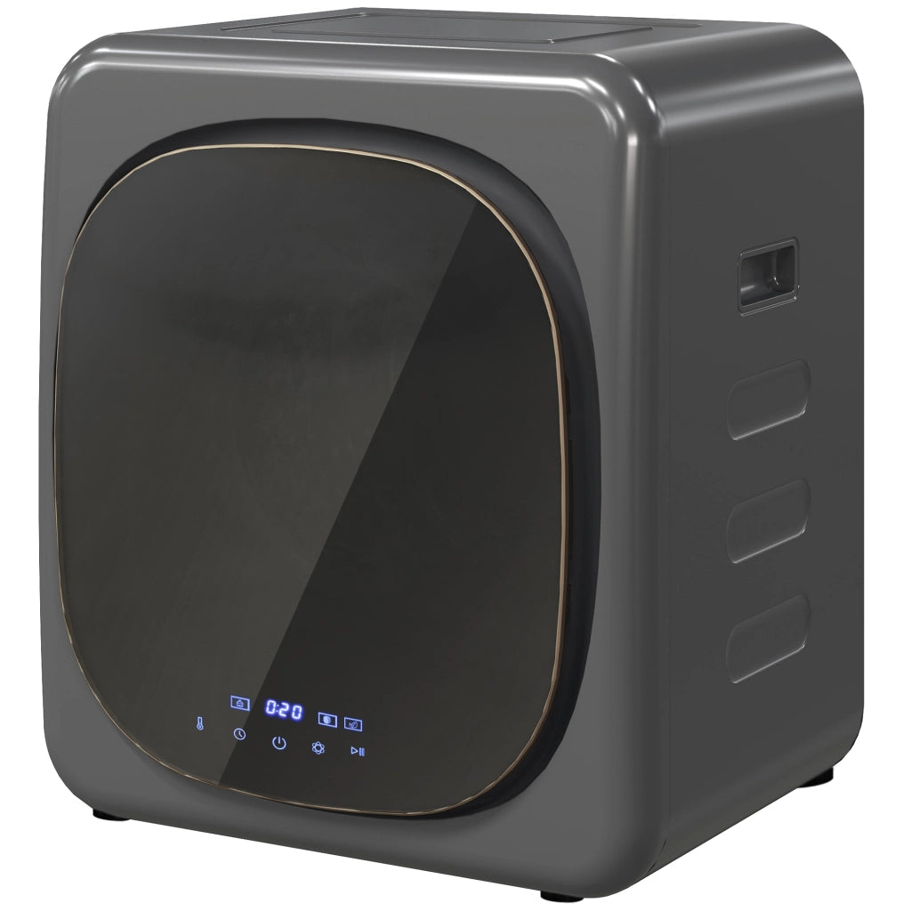 Asciugatutto per biancheria con UV ¨C zephmum ¨C acciaio inox grigio 4kg