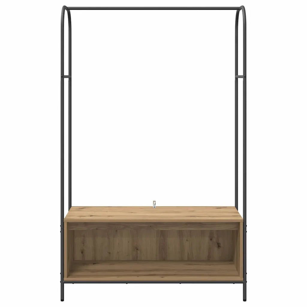 Stendibiancheria Rovere Marrone 100 x 44 x 160 cm 868456