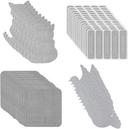 Set di riparazione per reti antinsettiche autoadesive - 60 pezzi - Materiali di alta qualità - Duraturo e affidabile - Rete antinsettiche