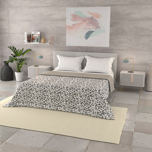 Trapuntino Singolo 100gr con Stampa in Microfibra Ingrid