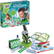Scienza E Gioco Lab - Il Mio Primo Microscopio - Laboratorio Microscopio Ottico 150X, Esperimenti Scientifici ,Clementon