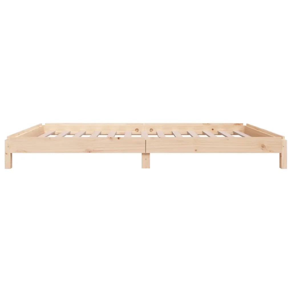 Letto Impilabile 75x190 cm in Legno Massello di Pino cod mxl 62557