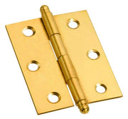 CERNIERA CON PERNO SFILABILE  in ferro ottonato mm. 70x55 24.00 pz