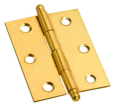 CERNIERA CON PERNO SFILABILE  in ferro ottonato mm. 70x55 24.00 pz