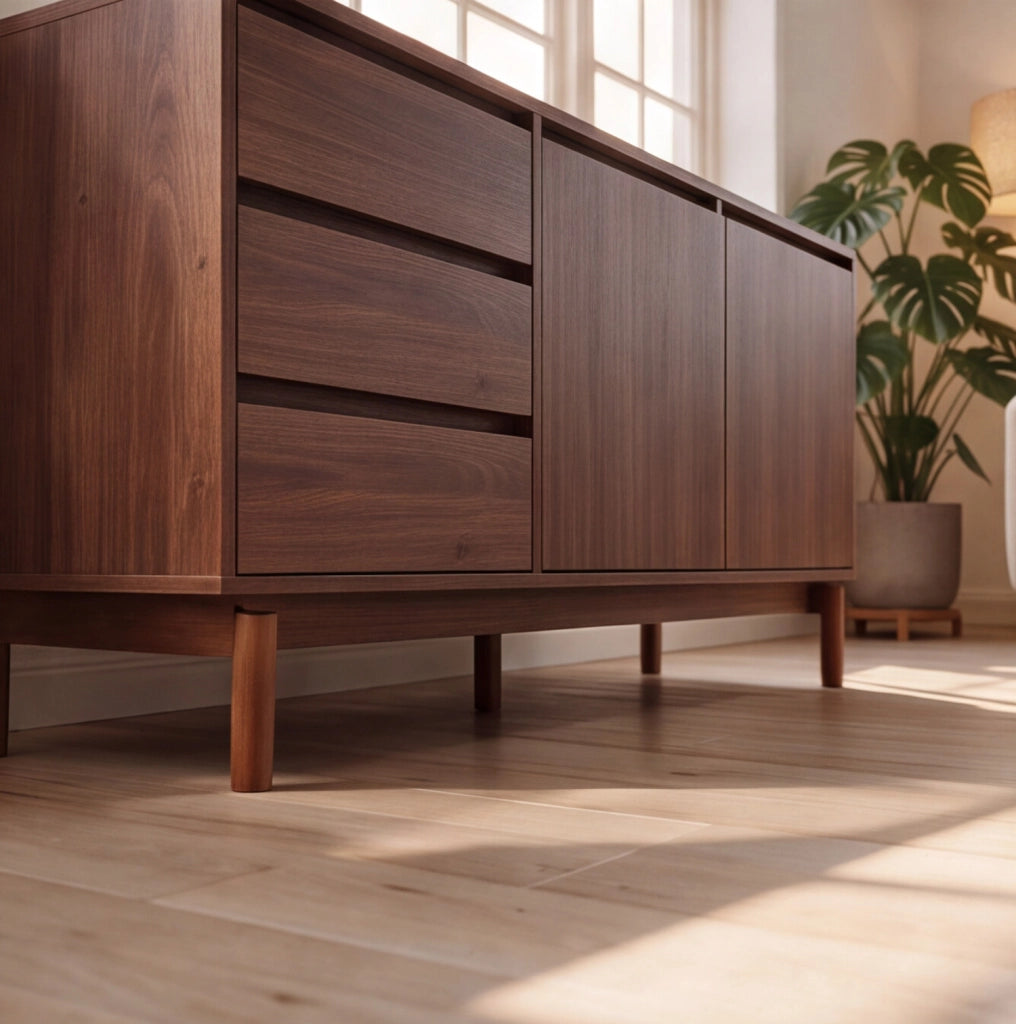 Tavolo buffet in legno scuro 160cm SARAH