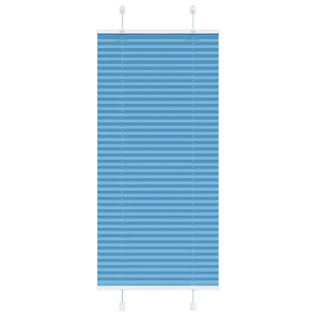 Tenda Plissettata Blu 60x150 cm Larghezza Tessuto 59,4 cm