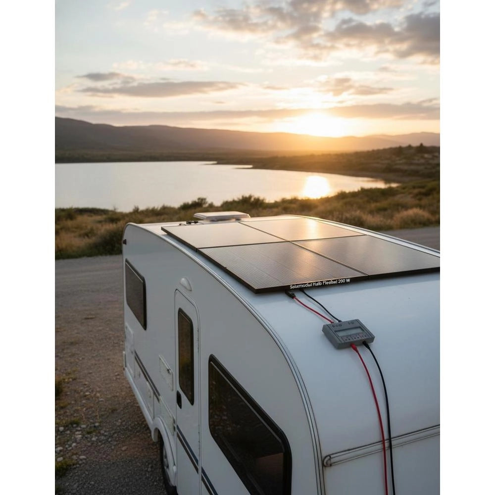 Flexible Solar Panel, 200W Semi-Flexible Bendable Monocrystalline Solar Panel, 21.9% Efficiency Mono Off-Grid Charger With MC4 Output, IP67 Waterproof For Marine RV Car Cabin Curved Surfaces