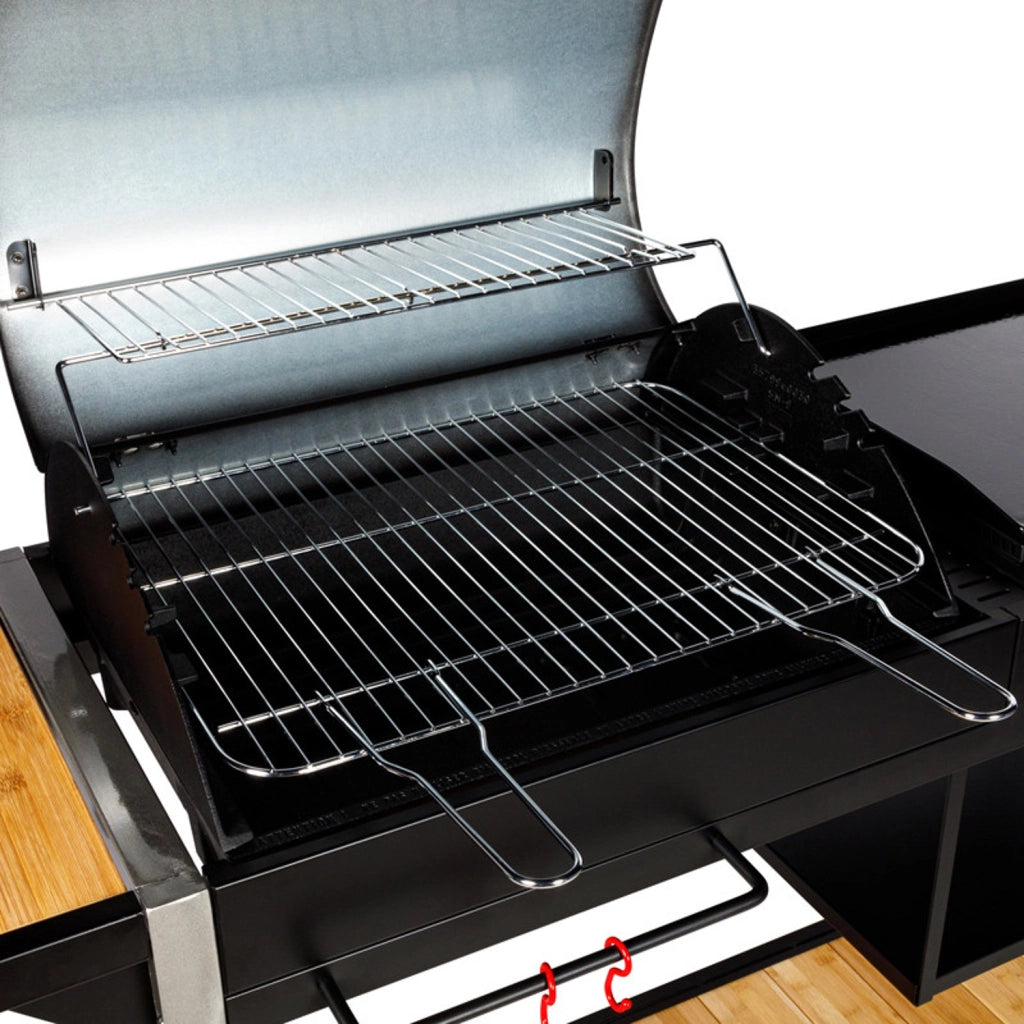 Somagic - Duo Barbecue carbone + plancha elettrica Broadway