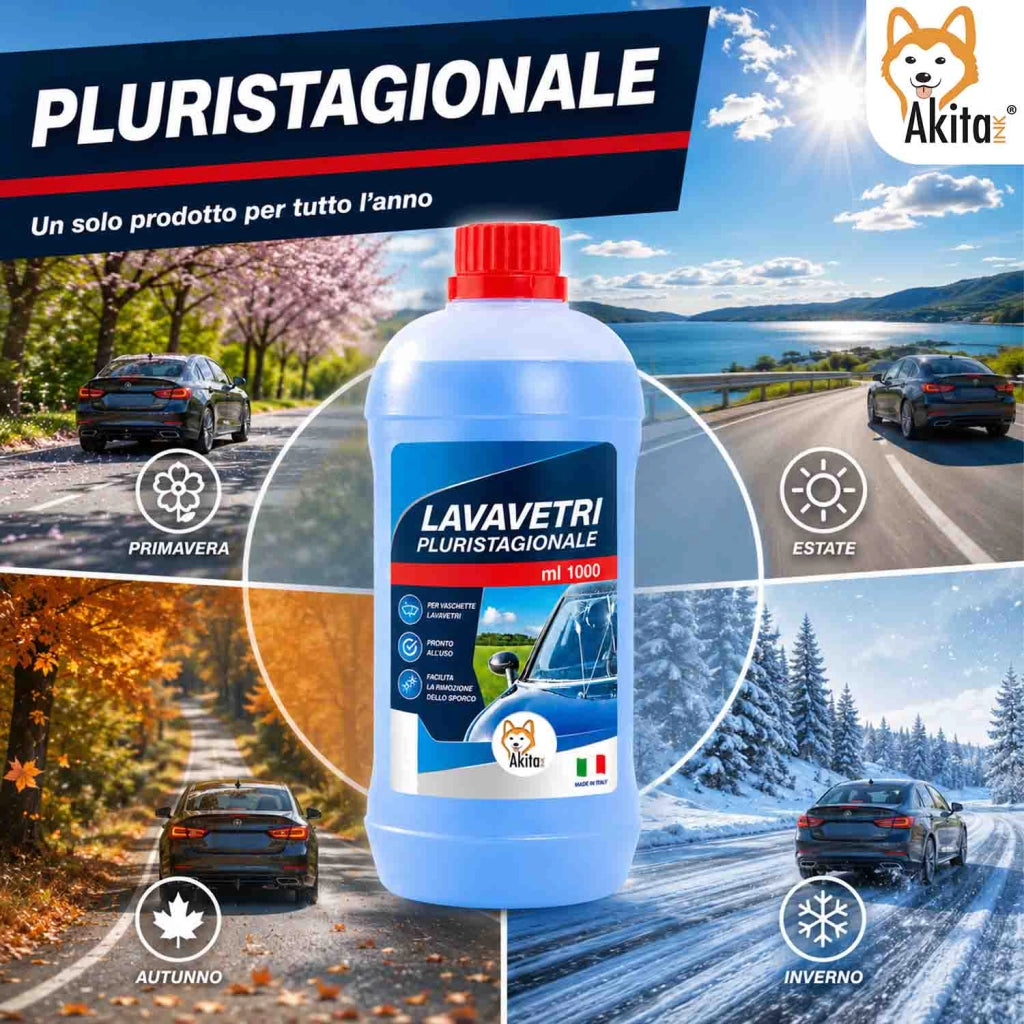 Akitaink Lavavetri Pluristagionale Tergicristalli 1 L