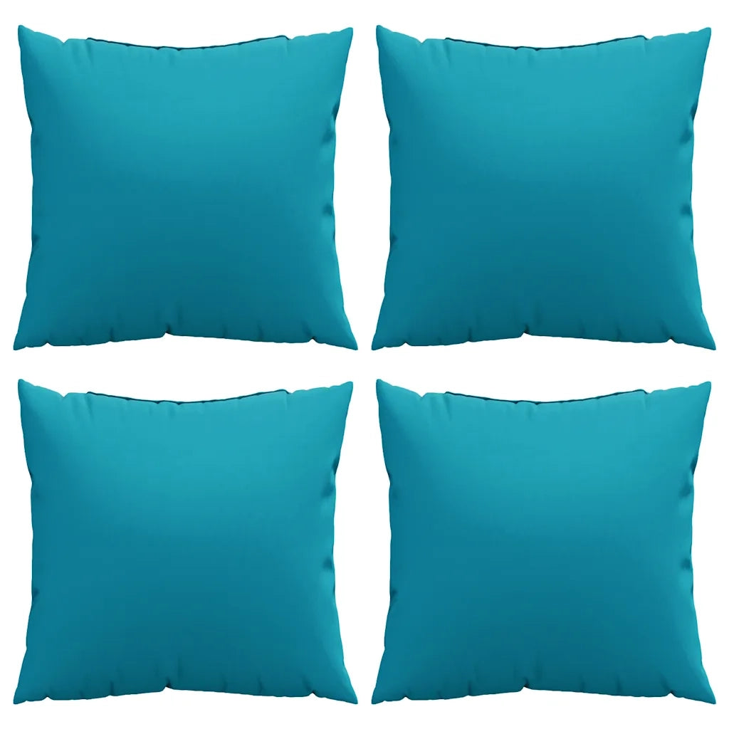 Cuscini per divano 4 pz blu 60x60 cm in Tessuto 377788