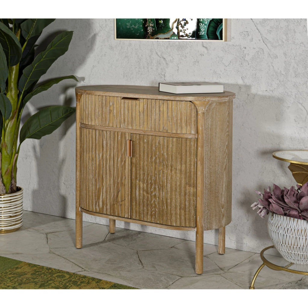 Credenza VKH767, Marrone, Legno, 81x46x82 cm