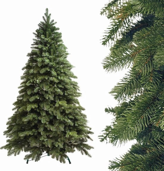 Albero di Natale Realistico 180 cm - Ecowatt e Resistente al Fuoco, Ideale per le Feste