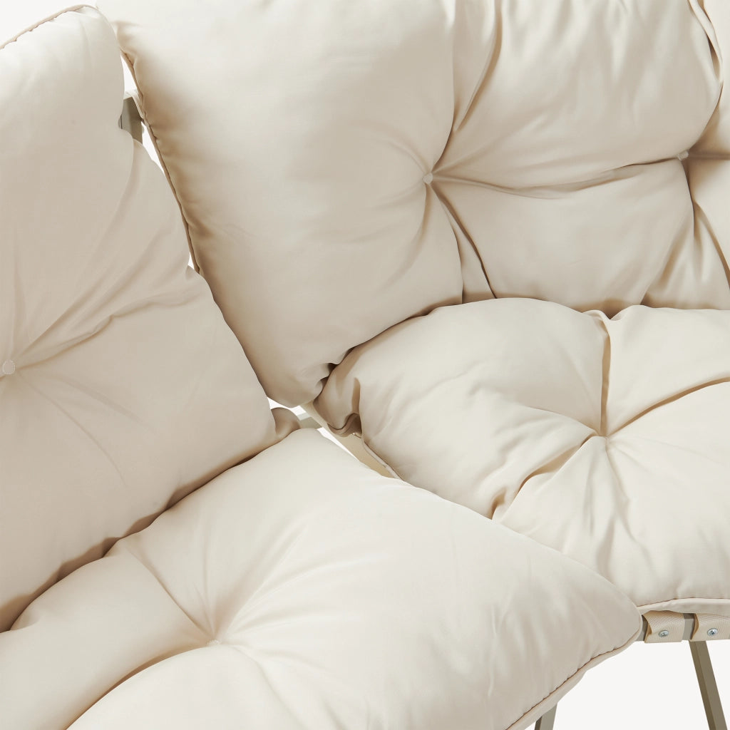 Set Salottino per Esterno Karg Divano Modulare a 3 pezzi e Tavolino con Piano in SPC Rovere Mobili da Giardino - Beige casa.pro
