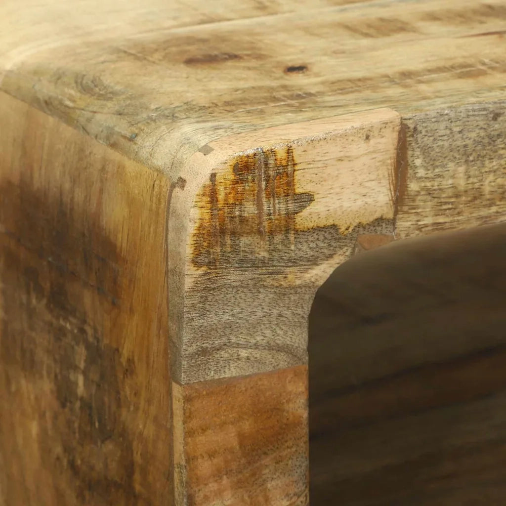 Mobile TV Marrone 100 x 32 x 36 cm Legno massello di mango 4104545