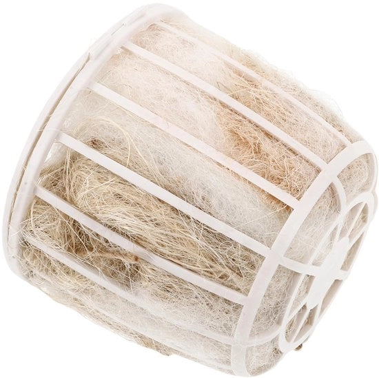 Materiale per Nido per Uccelli Naturale - Materiale per Nido per Esterno Uccelli - Materiale per Nido per Canarini - Cotone/Juta - Duraturo - Sicuro per gli Uccelli