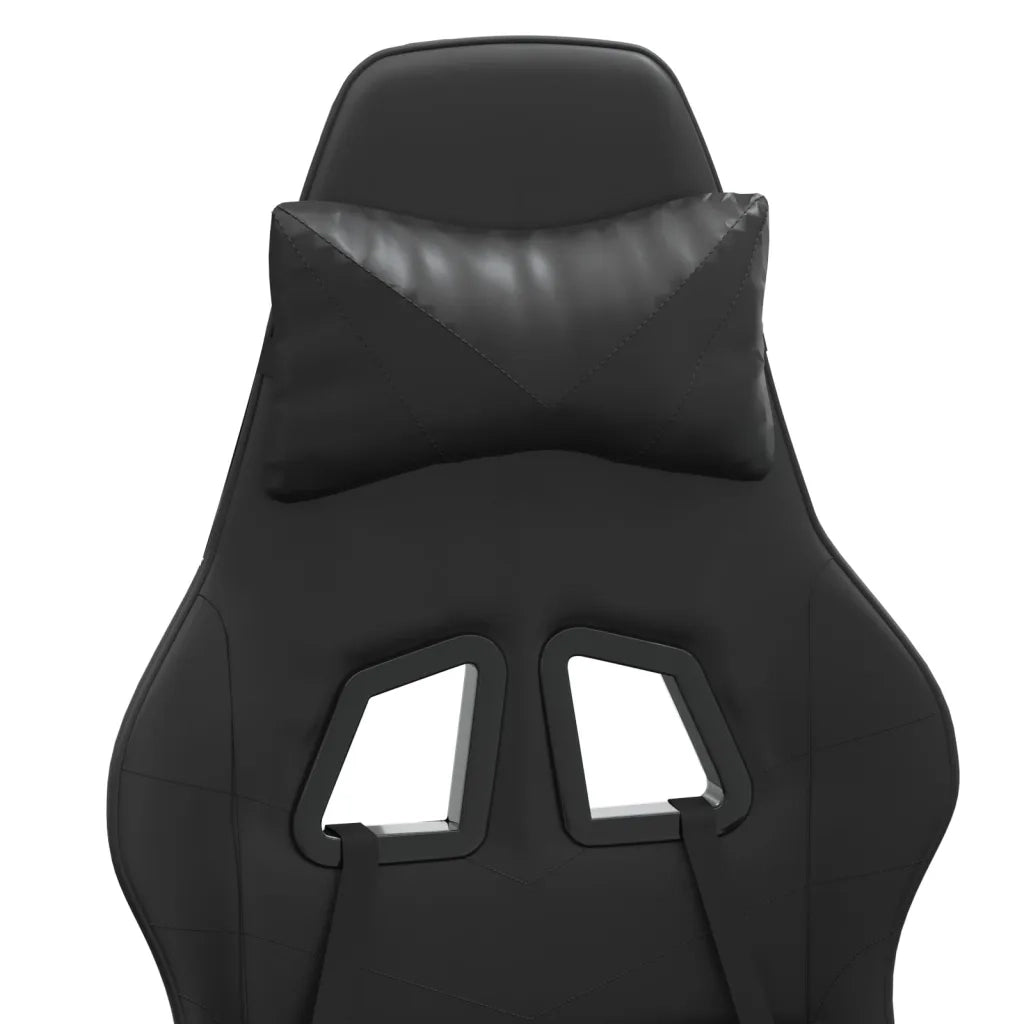 Sedia da Gaming | Sedia da e-sports Nera in Similpelle