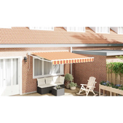 Tenda da Sole Giallo e Arancione 350 x 250 x 165 cm Poliestere 3330258