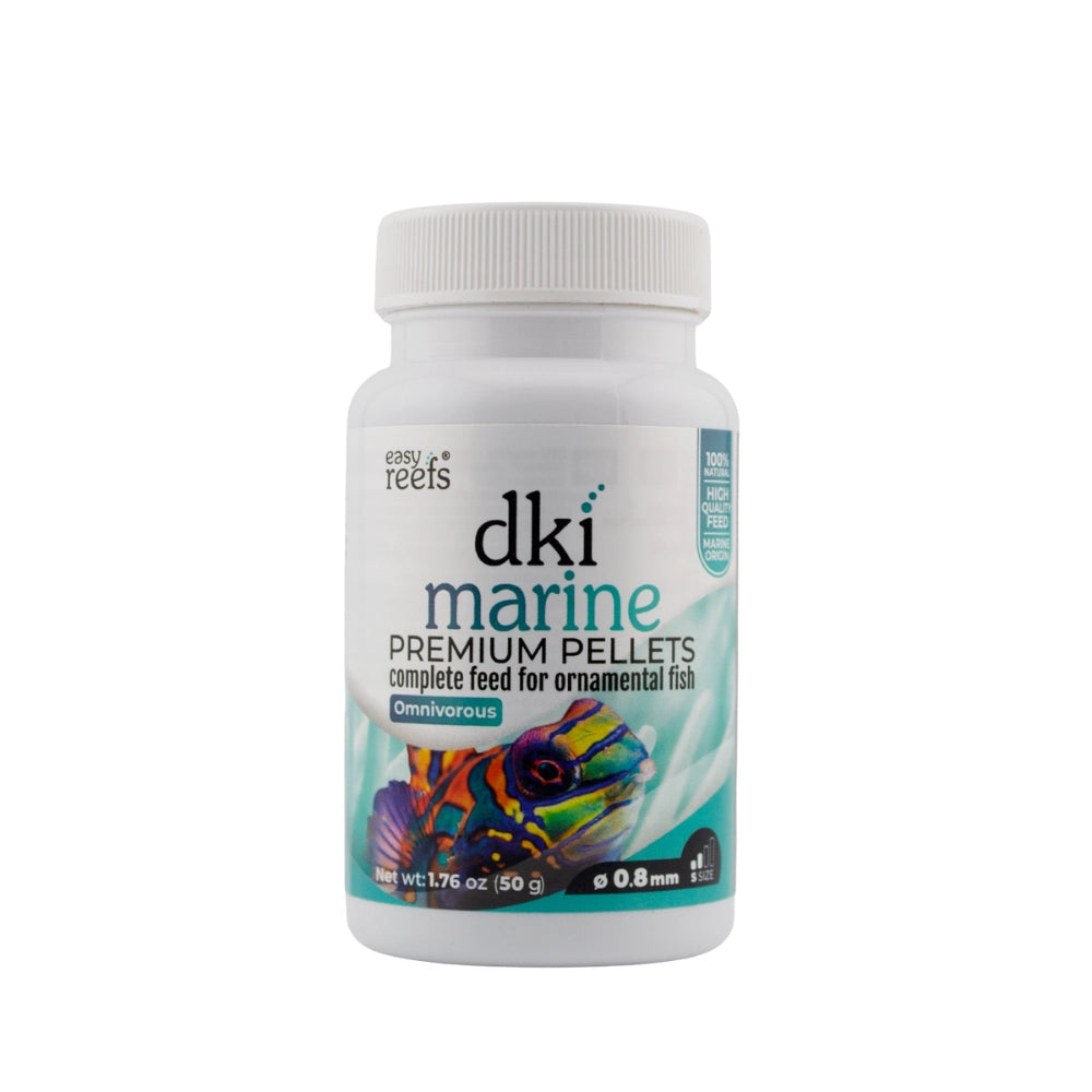 Easy Reefs DKI 0,8mm 50gr - mangime granulare per pesci onnivori di barriera