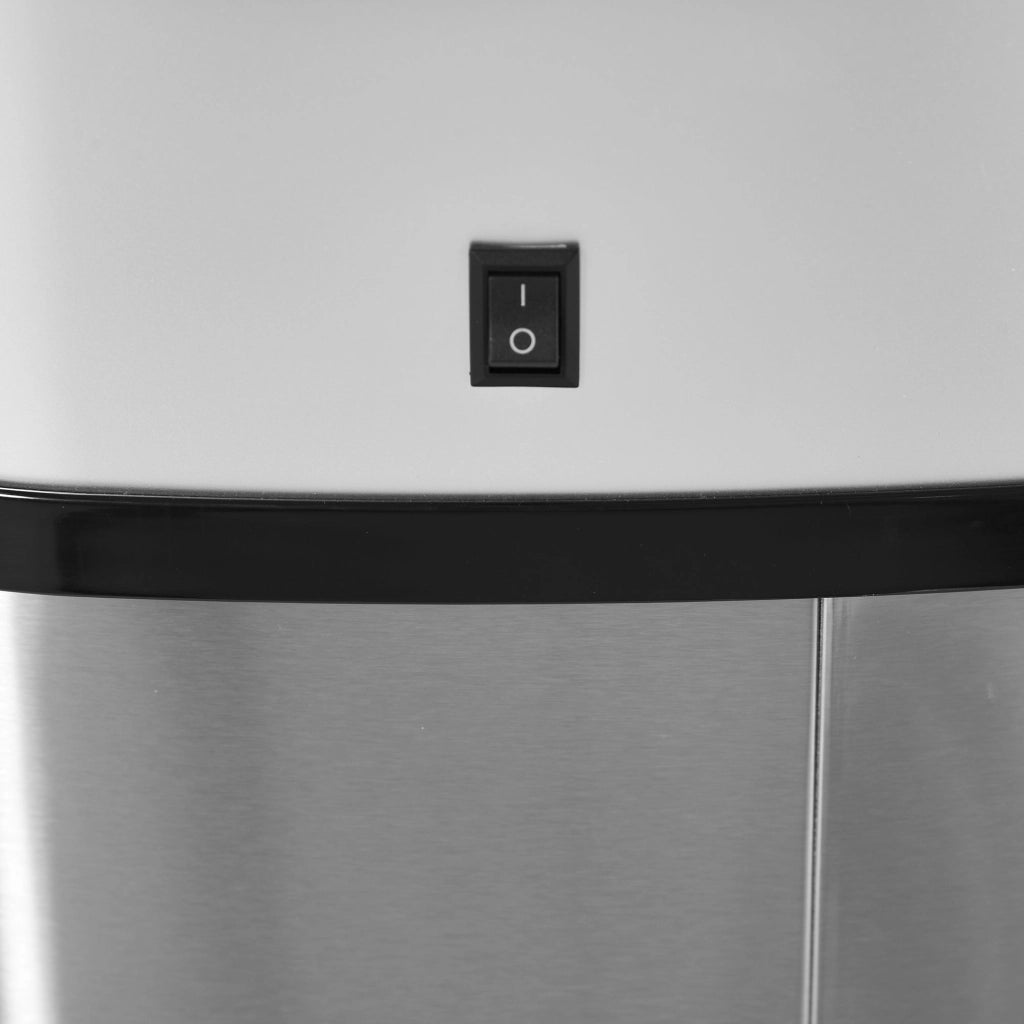 Pattumiera ad Apertura Automatica in Acciaio Inox con Sensore 58 Litri