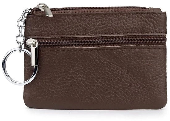 Borsa a tracolla Premium PU - Chiave a muro - Custodia per chiavi - Portachiavi per auto - Custodia per monete - Chiusura a rullo design