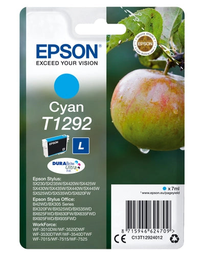 Epson Inchiostro ciano singolo DURABrite Ultra Mela T1292