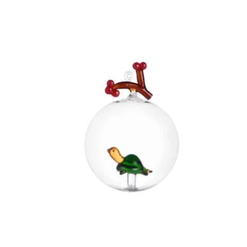 Palla di natale bacche e tartaruga woodland tales