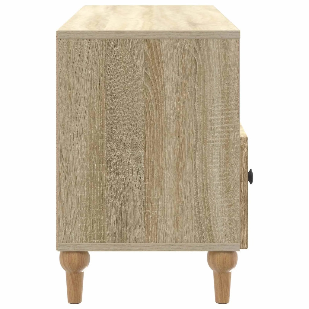 Mobile TV 102 x 34,5 x 50 cm Rovere Sonoma Legno ingegnerizzato 894217