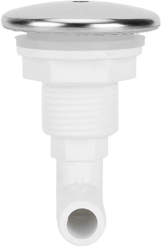 Accessorio per vasca da bagno - Disegno di protezione unico - Idroterapia - Materiale plastico/Acciaio inossidabile - Diametro 11 cm - Altezza 5 cm - Dispositivo per vasca da bagno