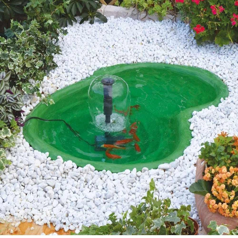Laghetto da giardino green da litri 120 dimensioni 110x78xh28
