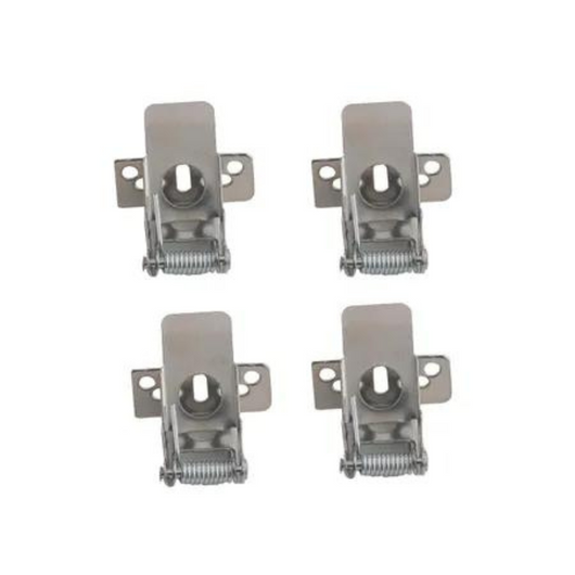 Kit fissaggio ganci pannello led confezione 4 pezzi
