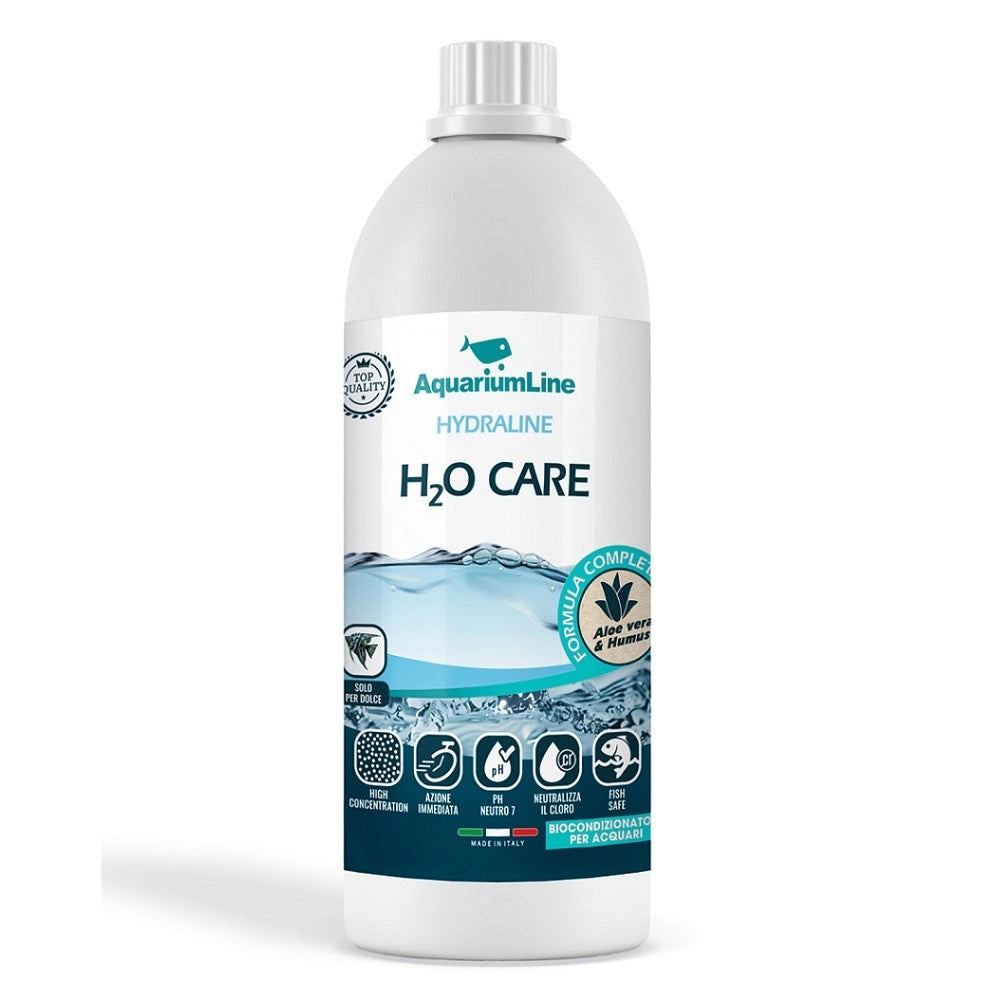 AquariumLine H2O Care 500ml - biocondizionatore per acqua dolce e marina