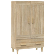 Credenza | Madia | Buffet da pranzo | Armadio da pranzo Rovere Sonoma 70x31x115 cm in Legno Multistrato