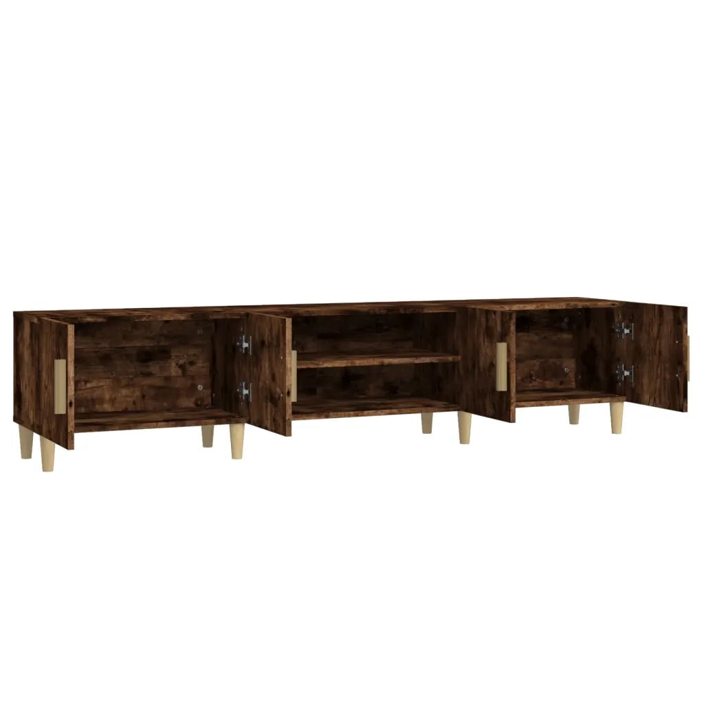 Mobile TV | Armadietto TV | Mobile Porta TV Rovere Fumo 180x31,5x40 cm in Legno Multistrato