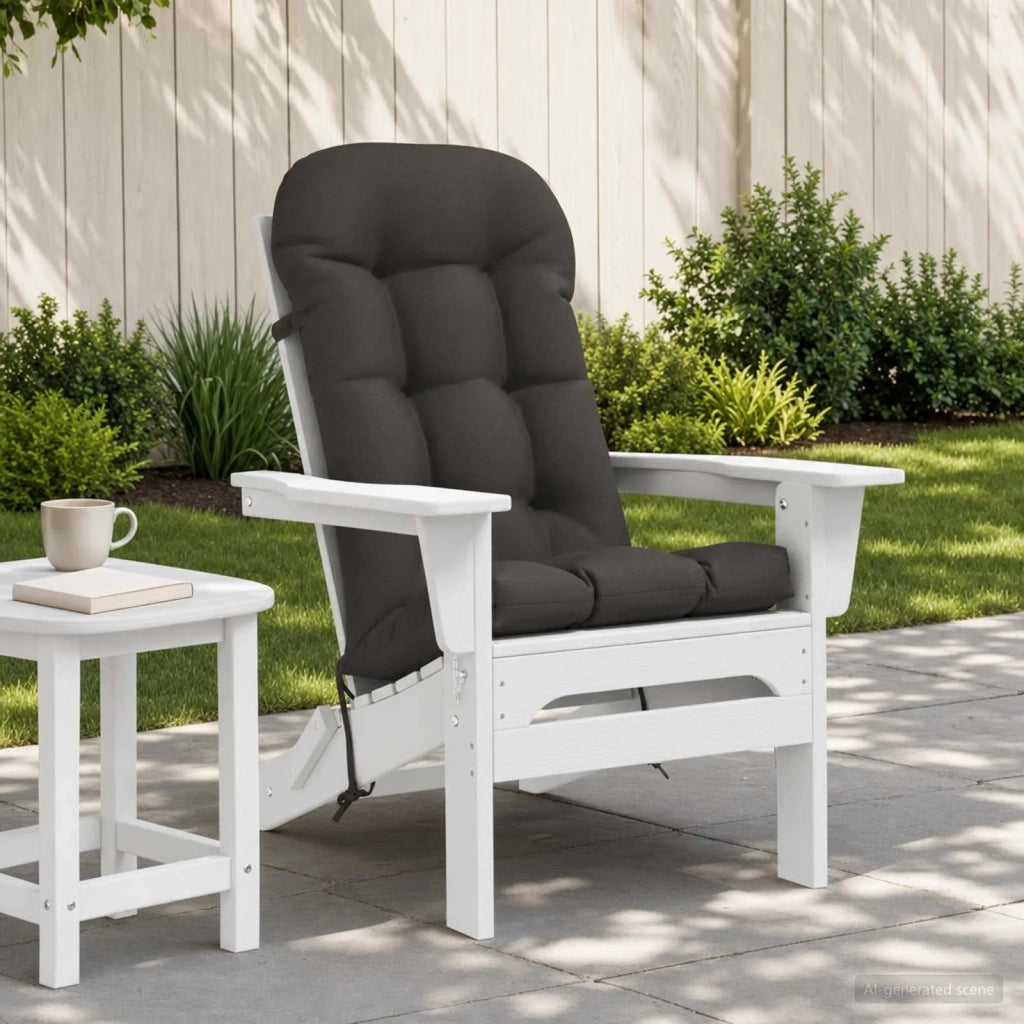 Cuscino per Lounger Sole PUTTEN 100% Poliestere Antracite 948219