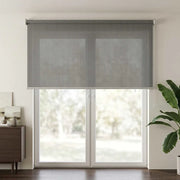 Tenda a Rullo Esterno Blocco UV 90% Grigio Chiaro 120 x 230 cm 42036132
