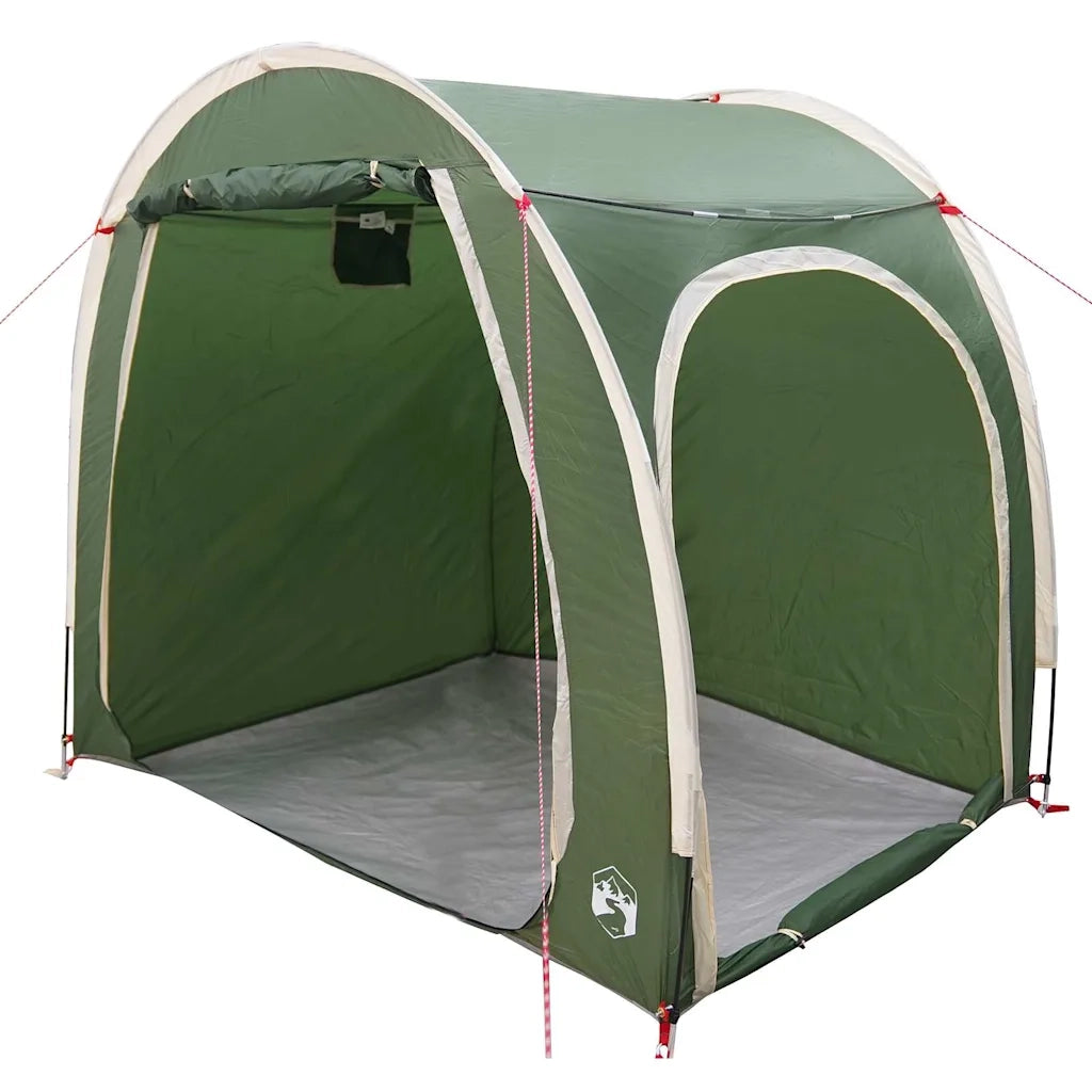 Tenda porta biciclette con tetto Verde 218 x 156 x 180 cm 42001005