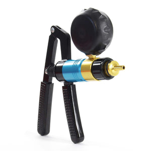 Set di pompe a vuoto e a pressione per lo spurgo manuale dei freni