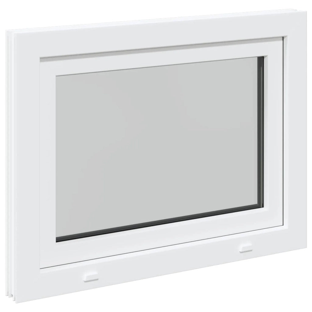 Finestra per Soffitta RISOR 80 x 60 cm PVC e Vetro Bianco CFW7551297