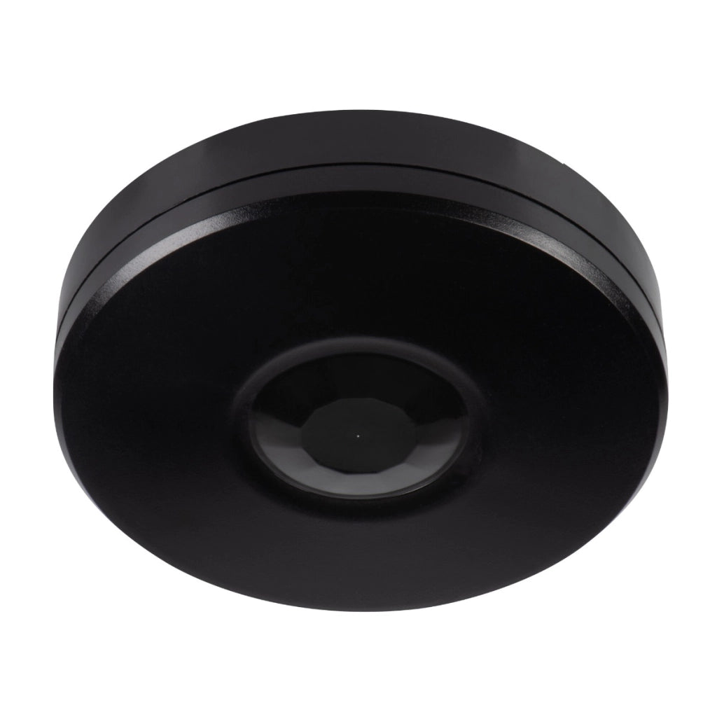 Sensore PIR nero Ø11cm 360° 6m IP20 Kanlux ZONA MINI