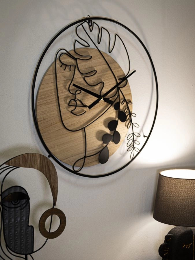 OROLOGIO DA MURO ELEGANT -A- CM Ø 60X2