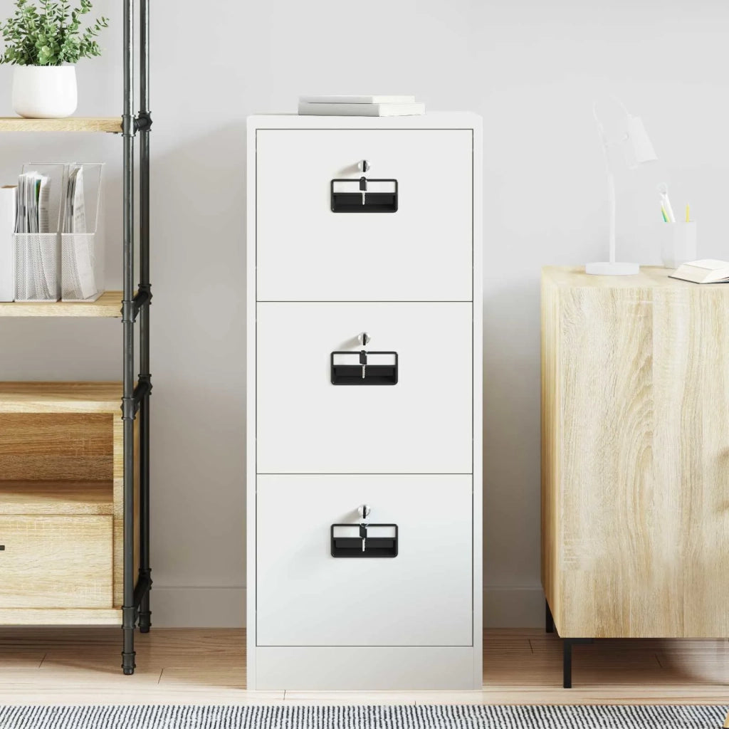 Armadio per File con cassetto Bianco 44 x 50 x 106.5 cm CFW5635222