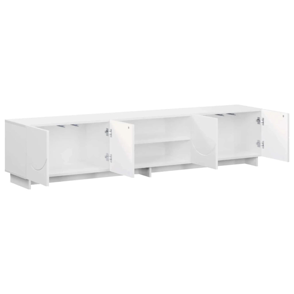 Supporto TV 179.5 x 34.5 x 40 cm Bianco Lucido 8011499