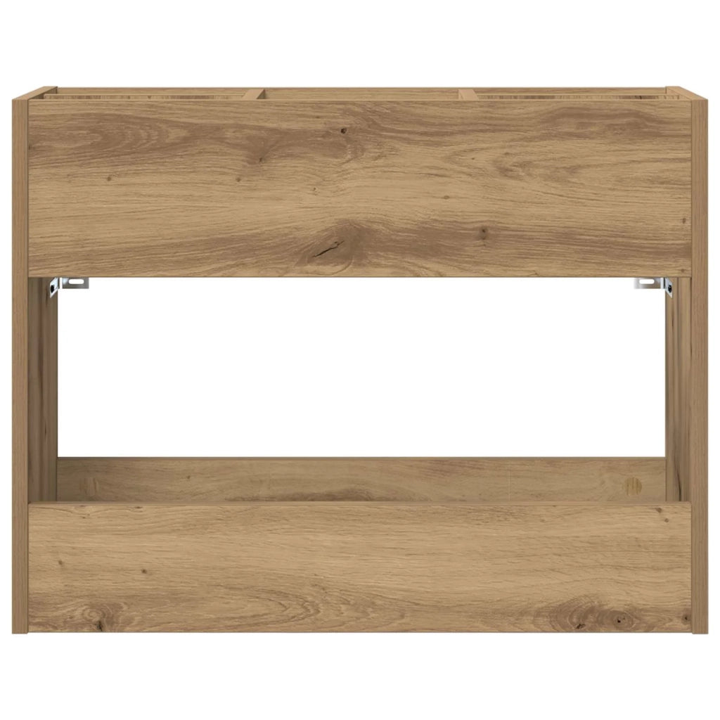 Supporto per Ombrellone Rovere artigianale 65 x 24 x 50 cm