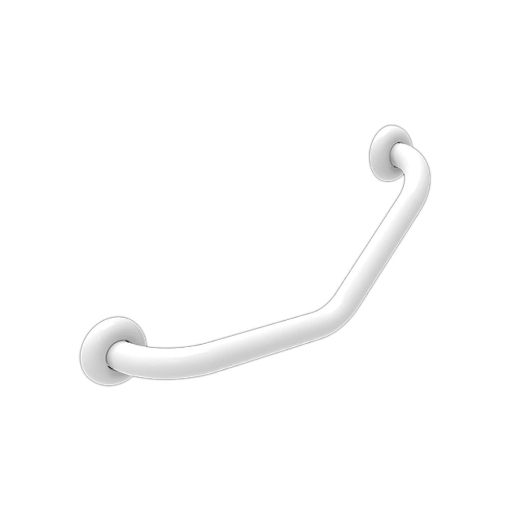 Maniglia diam. 45 cm 25x25 bianco goman per disabili e terza eta