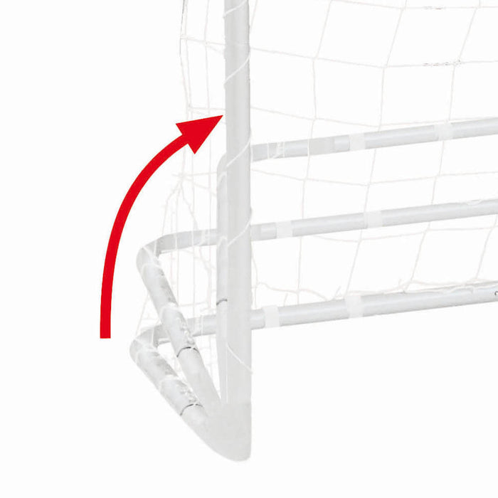 Set 2 Porte Porte per Calcetto Pieghevoli 90X60Cm Garlando Train & Score