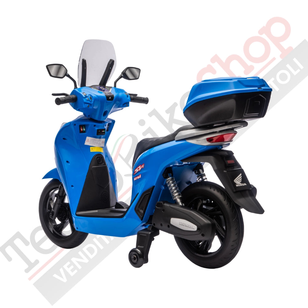 Moto Elettrica per Bambini Honda SH125 -Blu