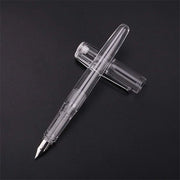 Penna Flessibile con Puntina Fine 0,5mm - Plastica - 13,5 cm - Translucida - Inclusa 1 Penna - Senza Inchiostro - Puntina Scrivente