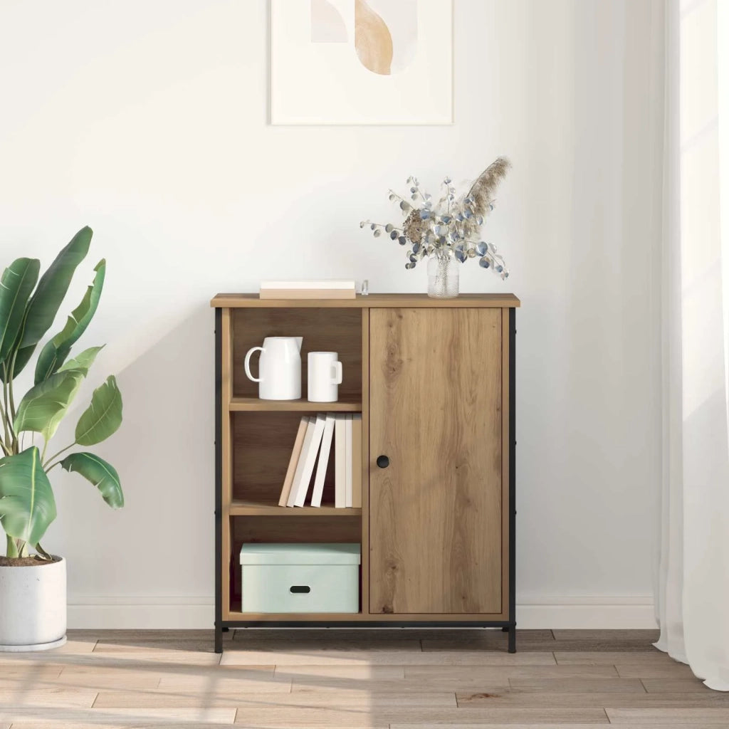 Credenza | Madia | Buffet da pranzo | Armadio da pranzo Rovere artigianale 70 x 30 x 80 cm Legno multistrato